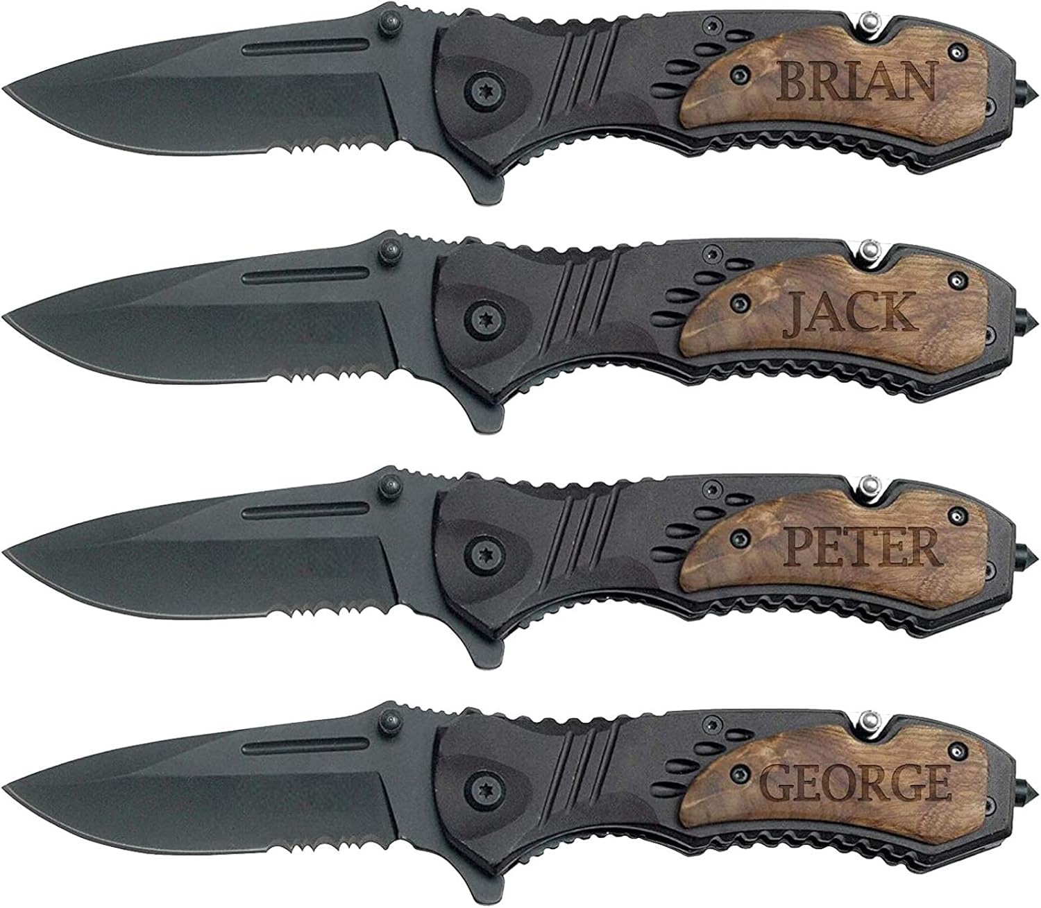 Set of 4,Personalized groomsmen gift pocket knife, Engraved groomsmen gift knife, Engraved groomsmen gift pocket knife, Engraved knife for groomsmen