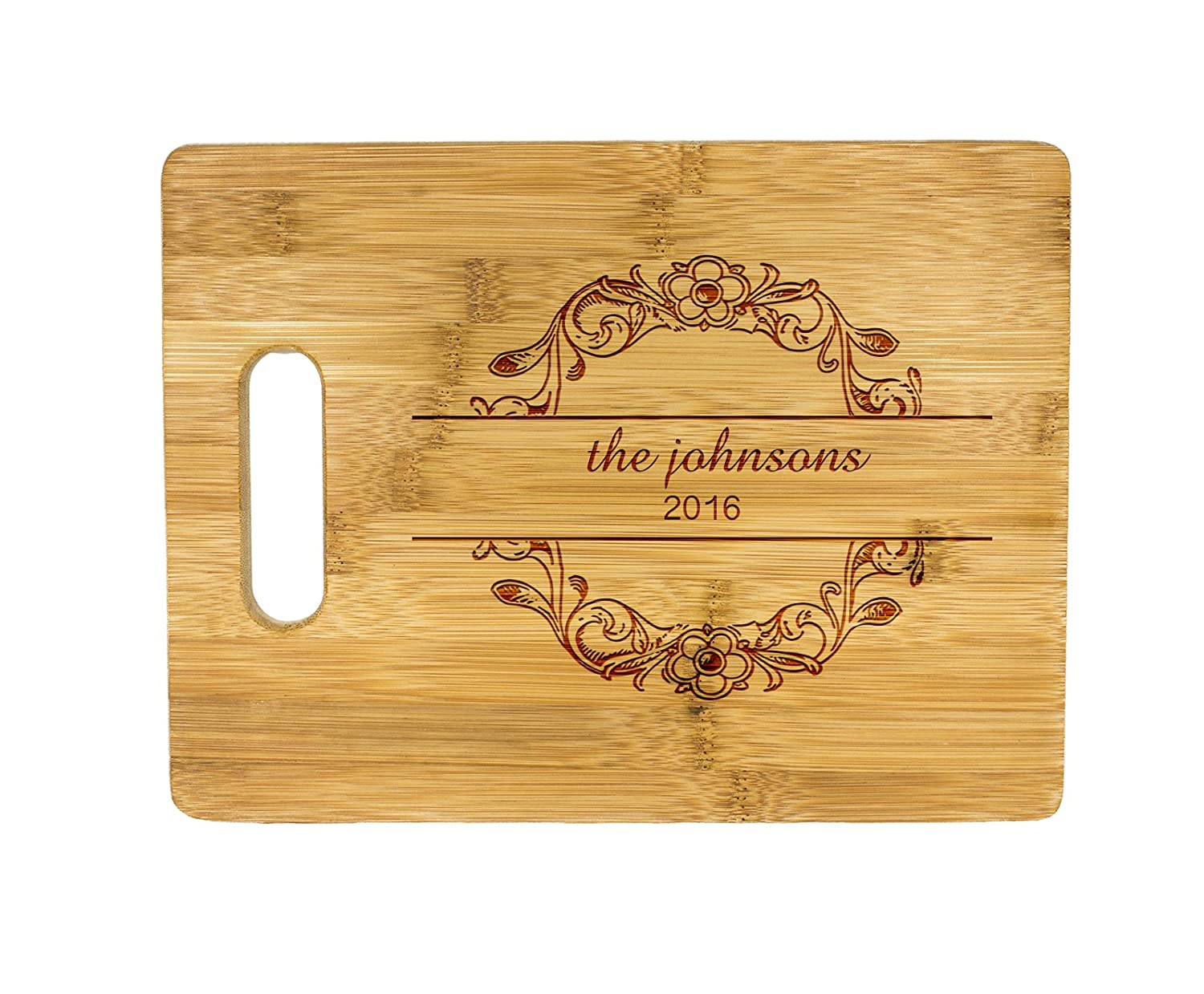 Personalized Cutting Board, house warming Gift, Laser engraved Wooden cutting board