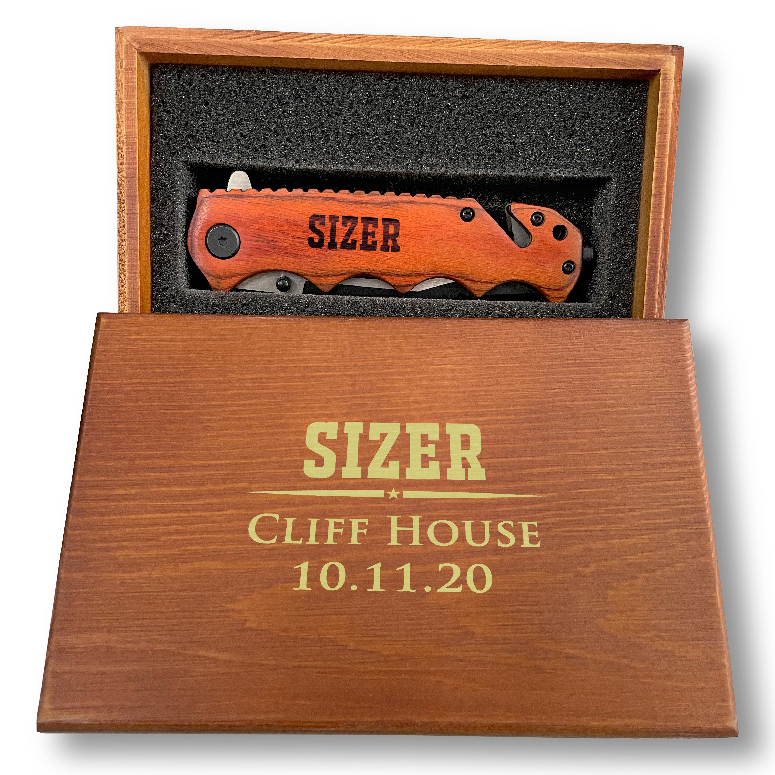 Customized Folding Knife With Box