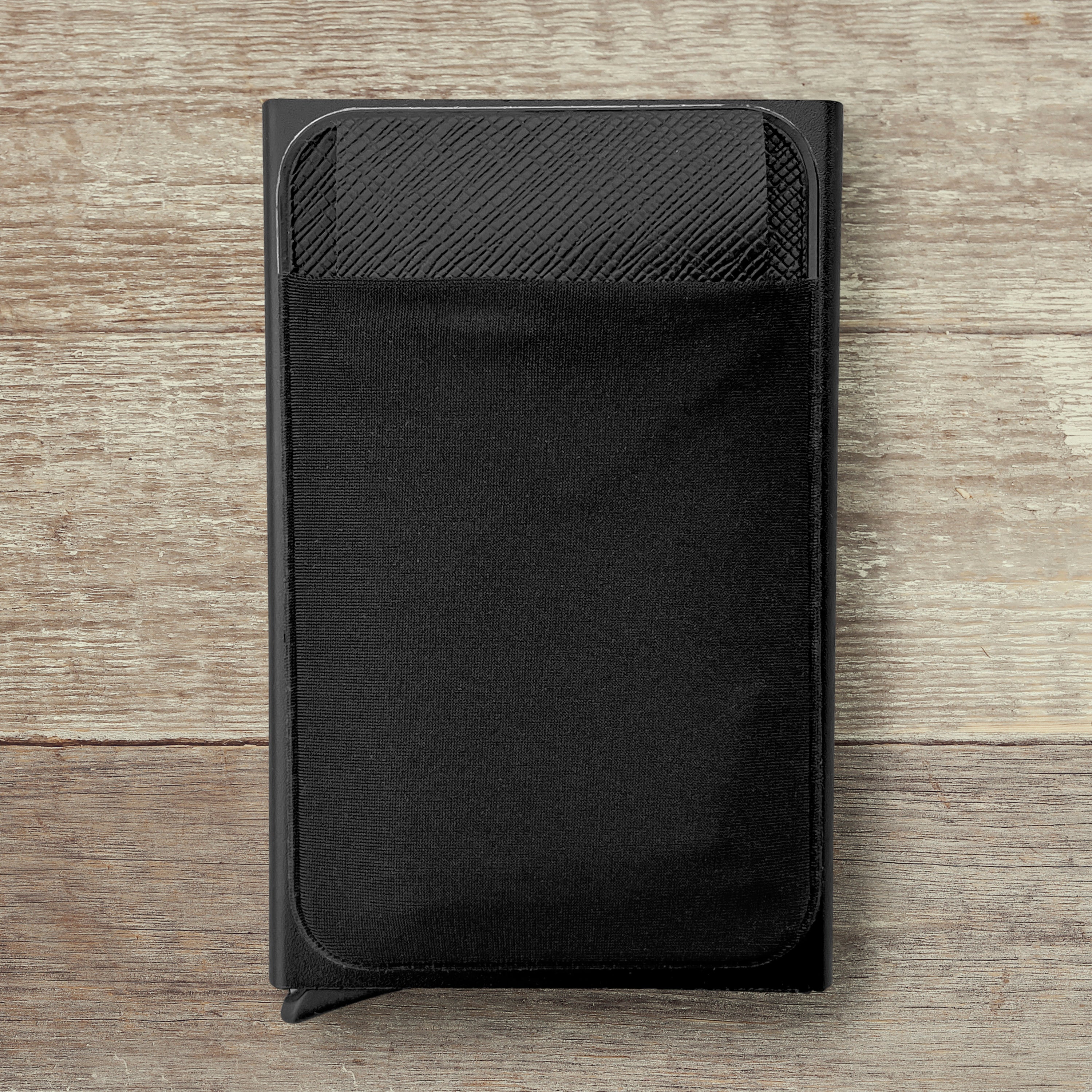 Mens Metal RFID Blocking Wallet- Customized Floral Pattern Engraved Wallet for Son - Slim Design Front Pocket Personalized Wallet - Best Wallet for Men