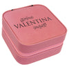 Best Travel pink Jwelery Box, Laserable Leatherette Jwelery Organizer Case, Storage  Box For Women, Beautiful Storage Case for Women