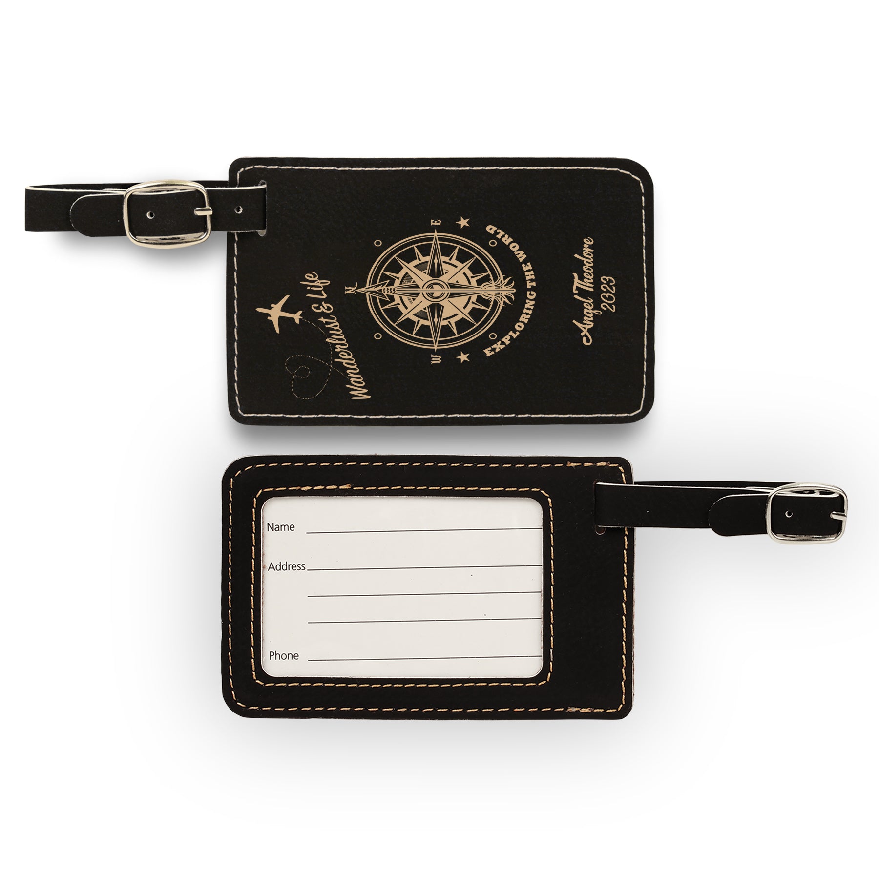 Custom Passport Wallets Travel Holder Set
