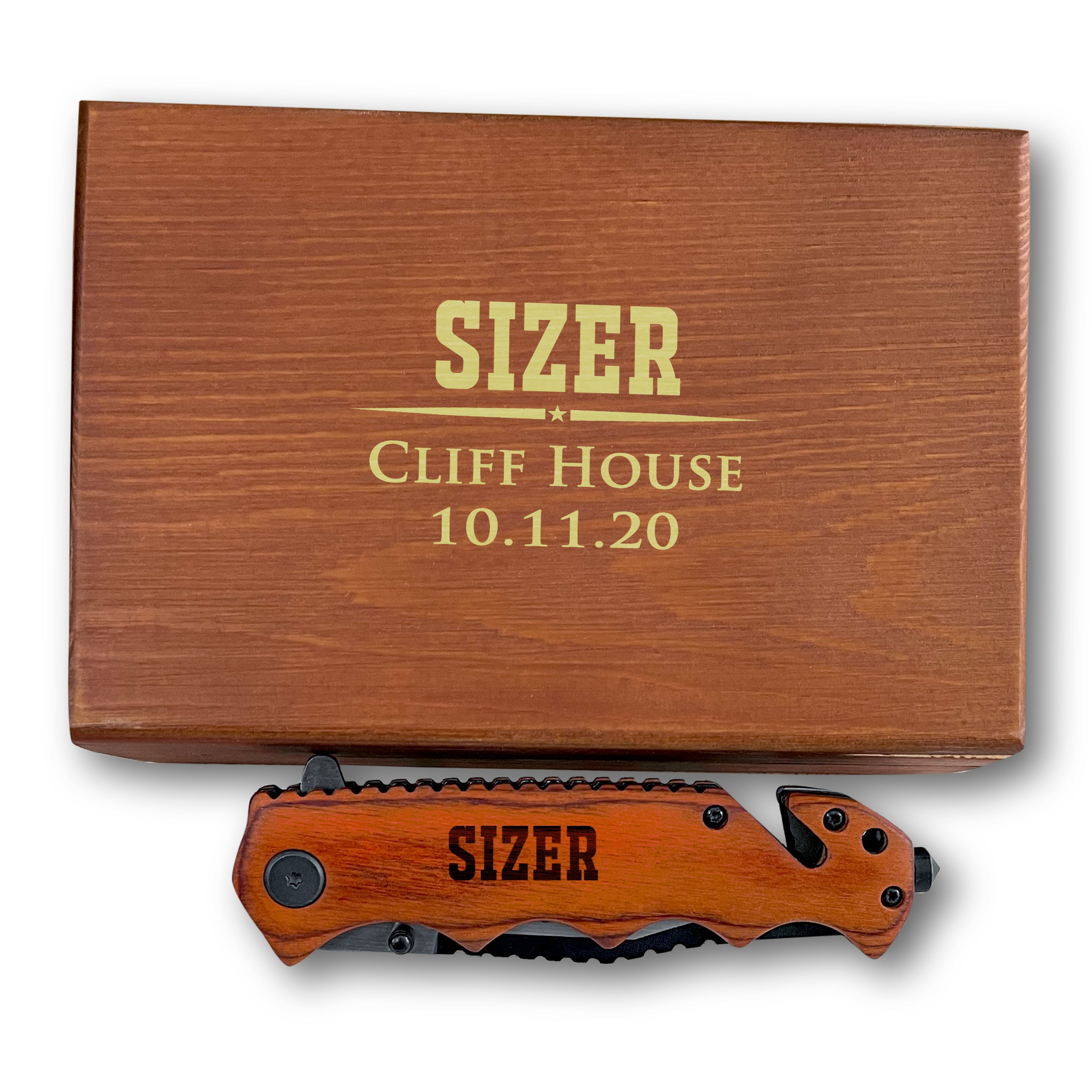 Customized Folding Knife With Box