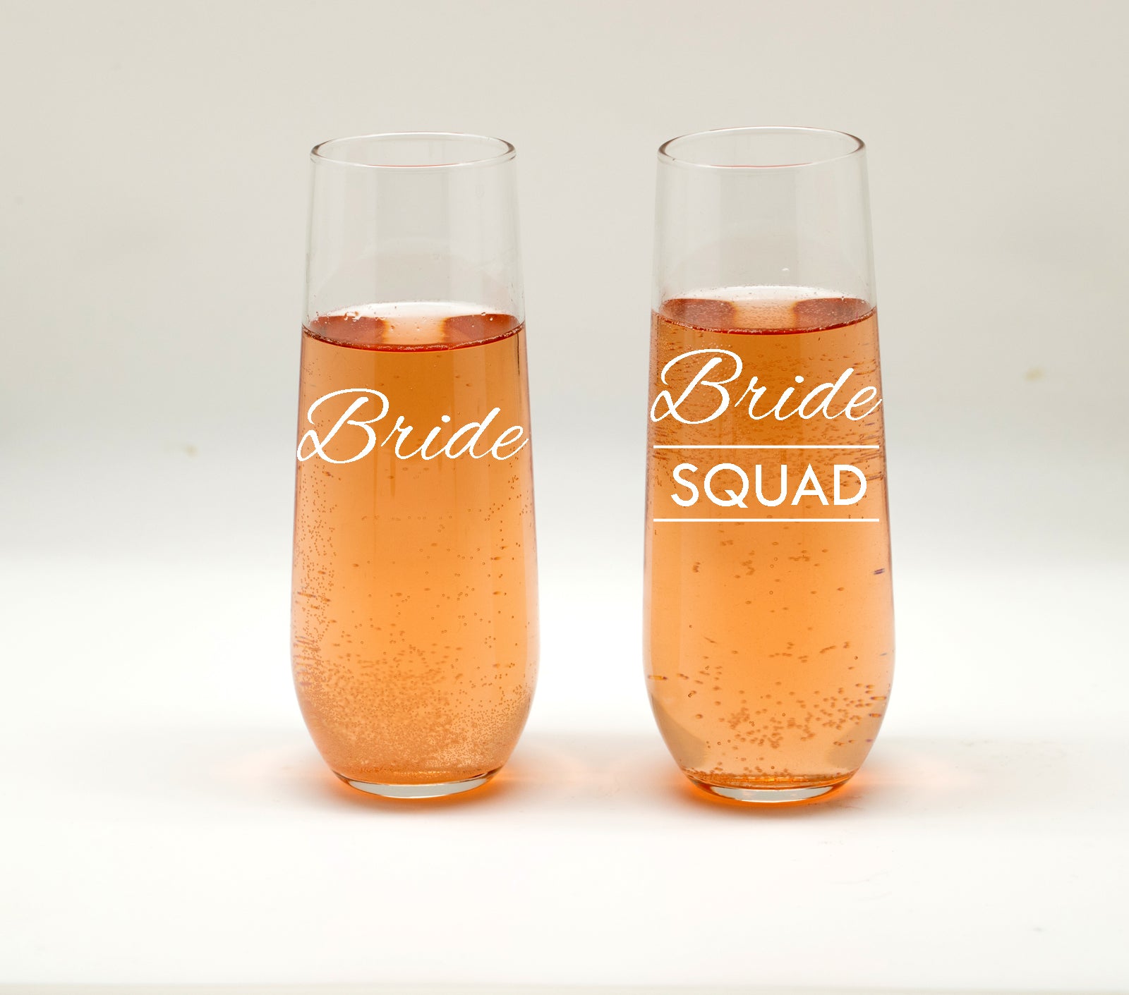 Bridal Party Champagne Glasses
