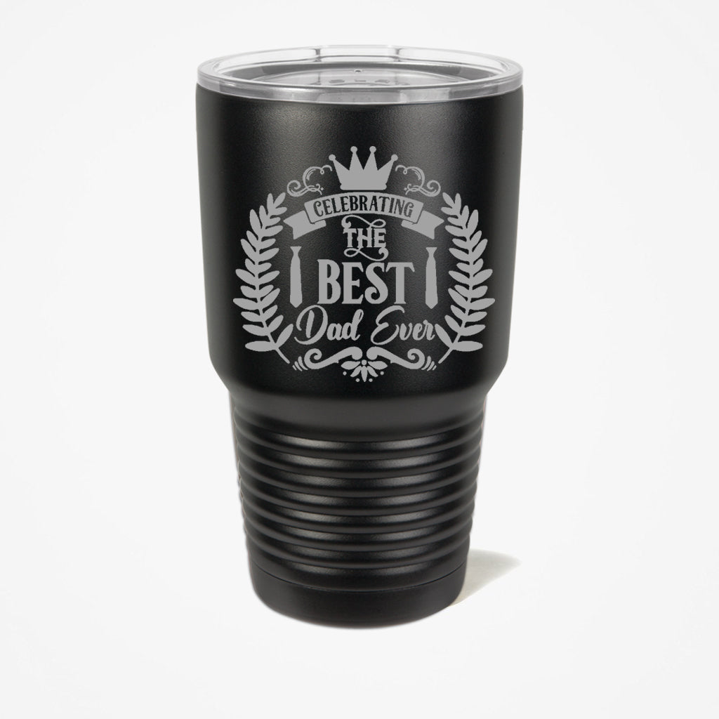 Dad Tumbler - #1 Dad Tumbler - #1 Dad - Dad Gift - Fathers Day Gift - Gift for Dad - Dad Tumbler - Dad Saying - Powder Coated Tumbler