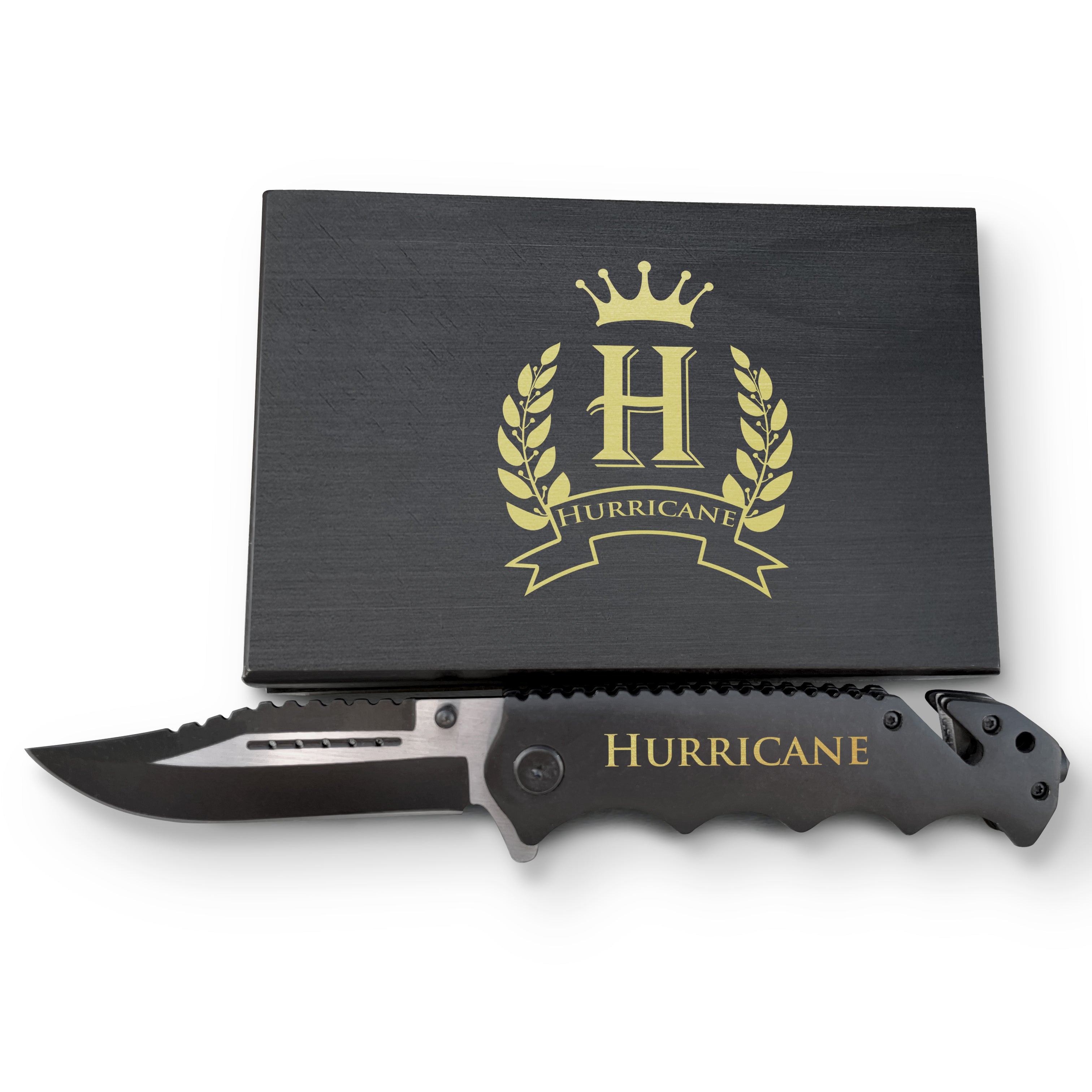 Engraved Multi-Purpose Knife with Box