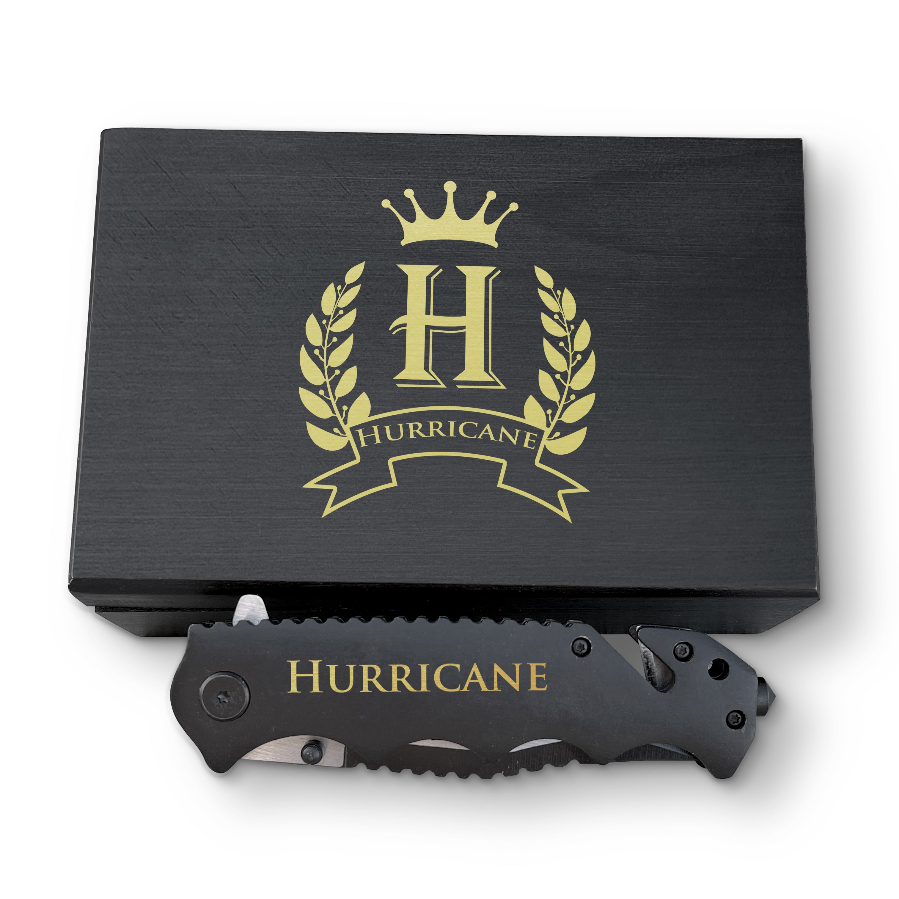 Engraved Multi-Purpose Knife with Box
