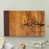 Personalized Wedding Guest Book, Customized Guestbook Registry Sign-in with Name - Date, Hard Cover Laser Engraved Guest Book, 11 x 8.5 in with 40 Pages