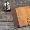 Personalized Wedding Guest Book, Customized Guestbook Registry Sign-in with Name - Date, Hard Cover Laser Engraved Guest Book, 11 x 8.5 in with 40 Pages