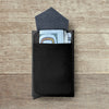 Mens Metal RFID Blocking Wallet- Customized Floral Pattern Engraved Wallet for Son - Slim Design Front Pocket Personalized Wallet - Best Wallet for Men