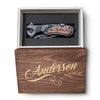 Pocket Knife With Personalized Box