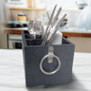 Large Utensil Flatware Organizer Box with 3 Compartments