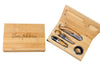 Wine Forever, Wine Tool Box, Engraved Wine Tool Box, Personalize Gifts, Bamboo Wine Tool Set