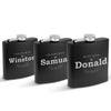 Groomsmen Gifts Set of 3 Flask - Gift for Groomsmen - Groomsman Gift - Groomsmen Flasks - Personalized Flasks for Groomsmen - Flasks for Groomsman