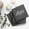 Krezy Case Custom Slate Coasters, Personalized Coaster Set For Drinks, Personalized Coasters For Beverage, Engraved Slate Coasters, Custom Slate Coasters Personalized