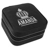 Amanda Personalized Black Jwelery Box
