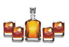 Krezy Case Whiskey Decanter Set With Glasses, Whiskey Glasses, Personalized Whiskey Decanter, Groomsmen Gift, Husband Gift, Anniversary Gift, Dad Gift