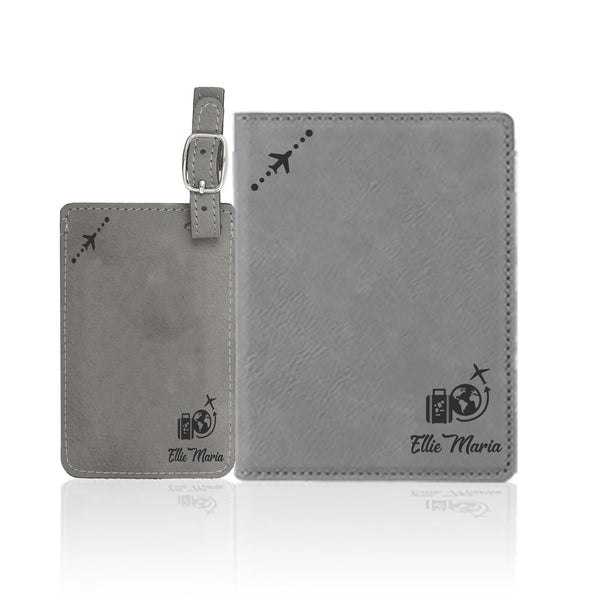 Passport and Luggage Tag Set for Traveller