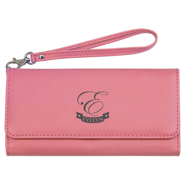 Premium Capacity Clutch Wallet For Women, Customizable Women Wallet With Credit Card Holder, Best Krezy Case Pink Wallet