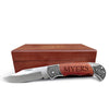  Personalized Pocket Knife With Wood Box