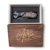Engraved classy design Custom Knife