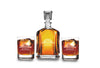 Custom bourbon decanter set 