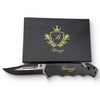  Pocket Knife For Hiking with Engraved Box