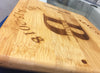 Personalized Cutting Board, Wedding Gift, kitchen décor,Laser engraved Wooden cutting board