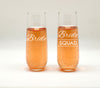 Bridal Party Champagne Glasses
