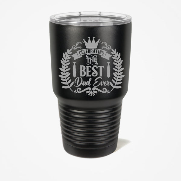Dad Tumbler - #1 Dad Tumbler - #1 Dad - Dad Gift - Fathers Day Gift - Gift for Dad - Dad Tumbler - Dad Saying - Powder Coated Tumbler