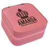 Amanda Personalized pink Jwelery Box