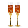  Bride And Groom Champagne Glasses